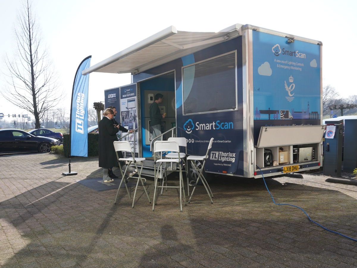 De SmartScan Van on tour